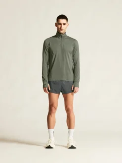 T-Skjorter & Singleter|Løping>Craft Sportswear Flow HZ LS M Leaf Melange