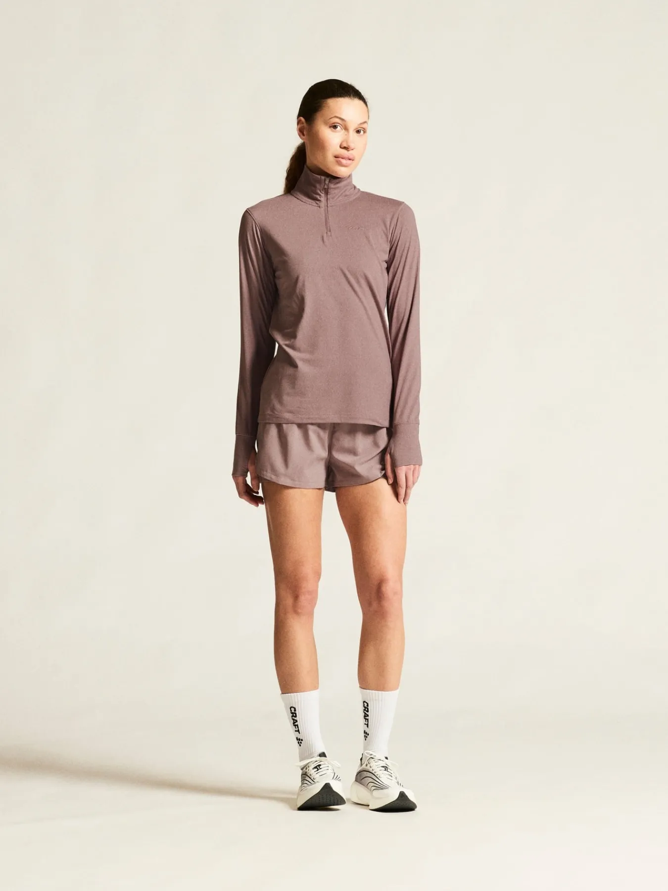 Gensere|Løping>Craft Sportswear Flow HZ LS W Potpurri/Melange