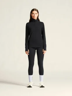 Gensere|Løping>Craft Sportswear Flow HZ LS W Black Melange
