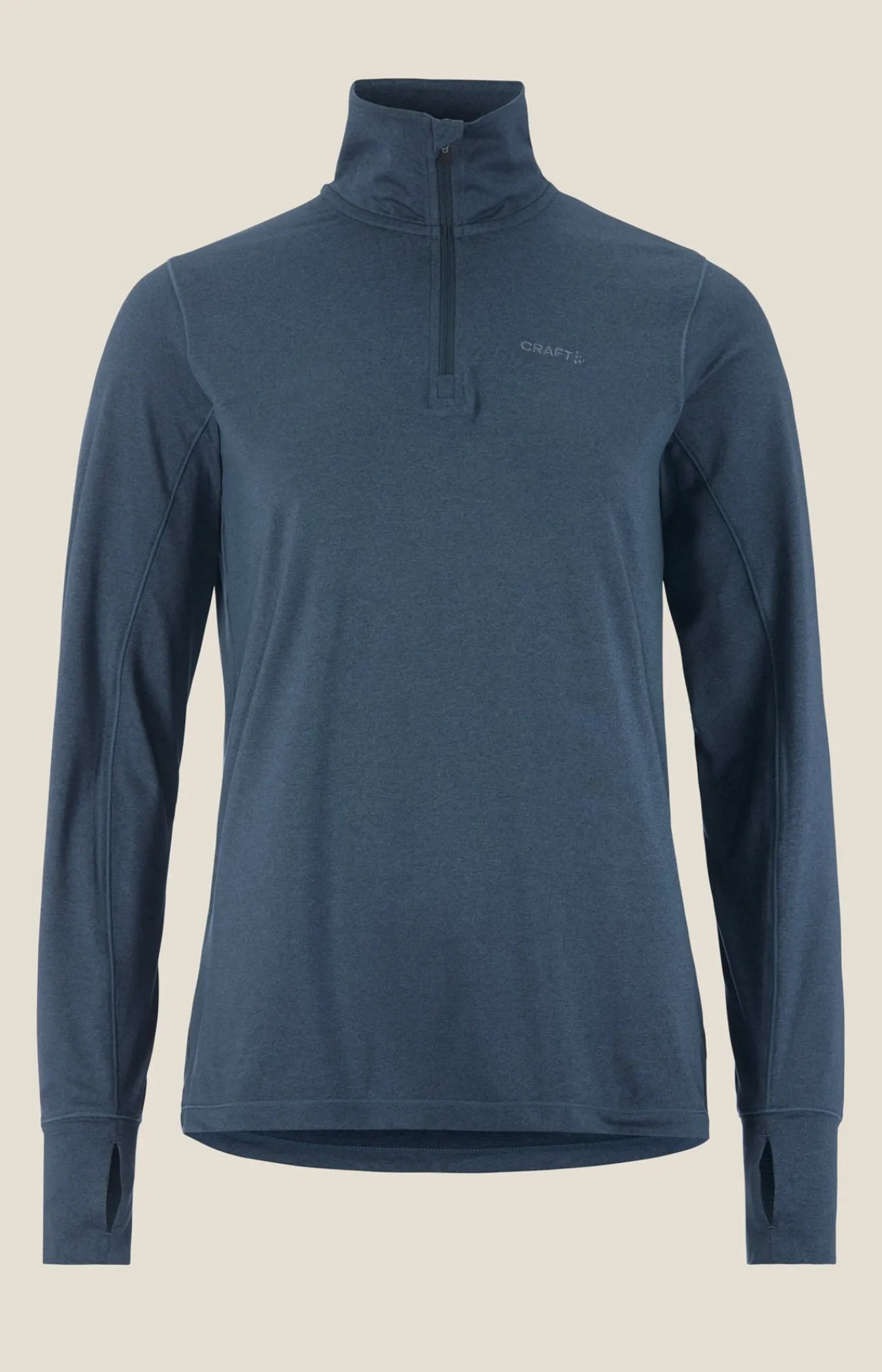 Gensere|Løping>Craft Sportswear Flow HZ LS W North/Melange