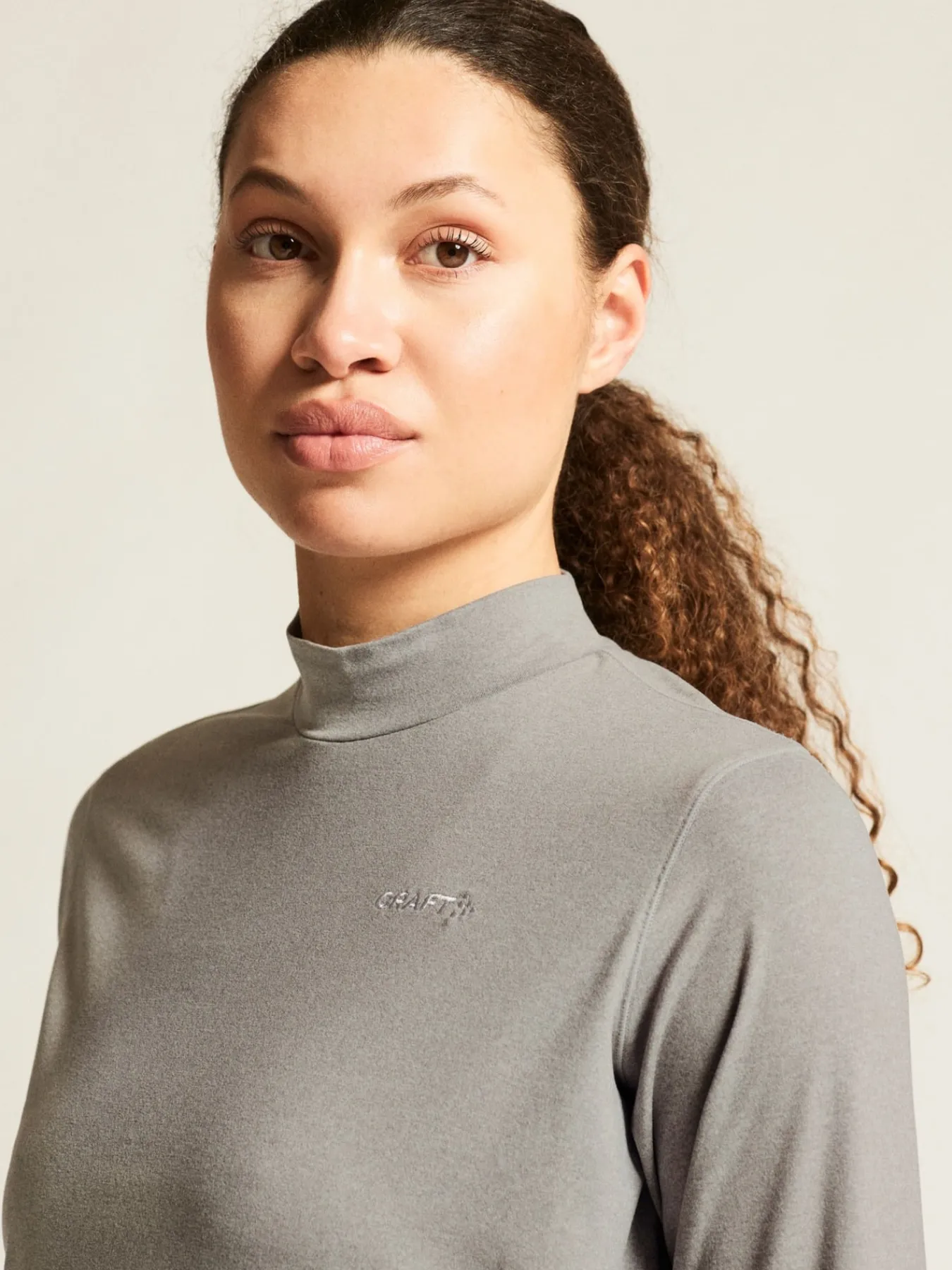 Gensere|Løping>Craft Sportswear Flow MN LS W Grey Melange