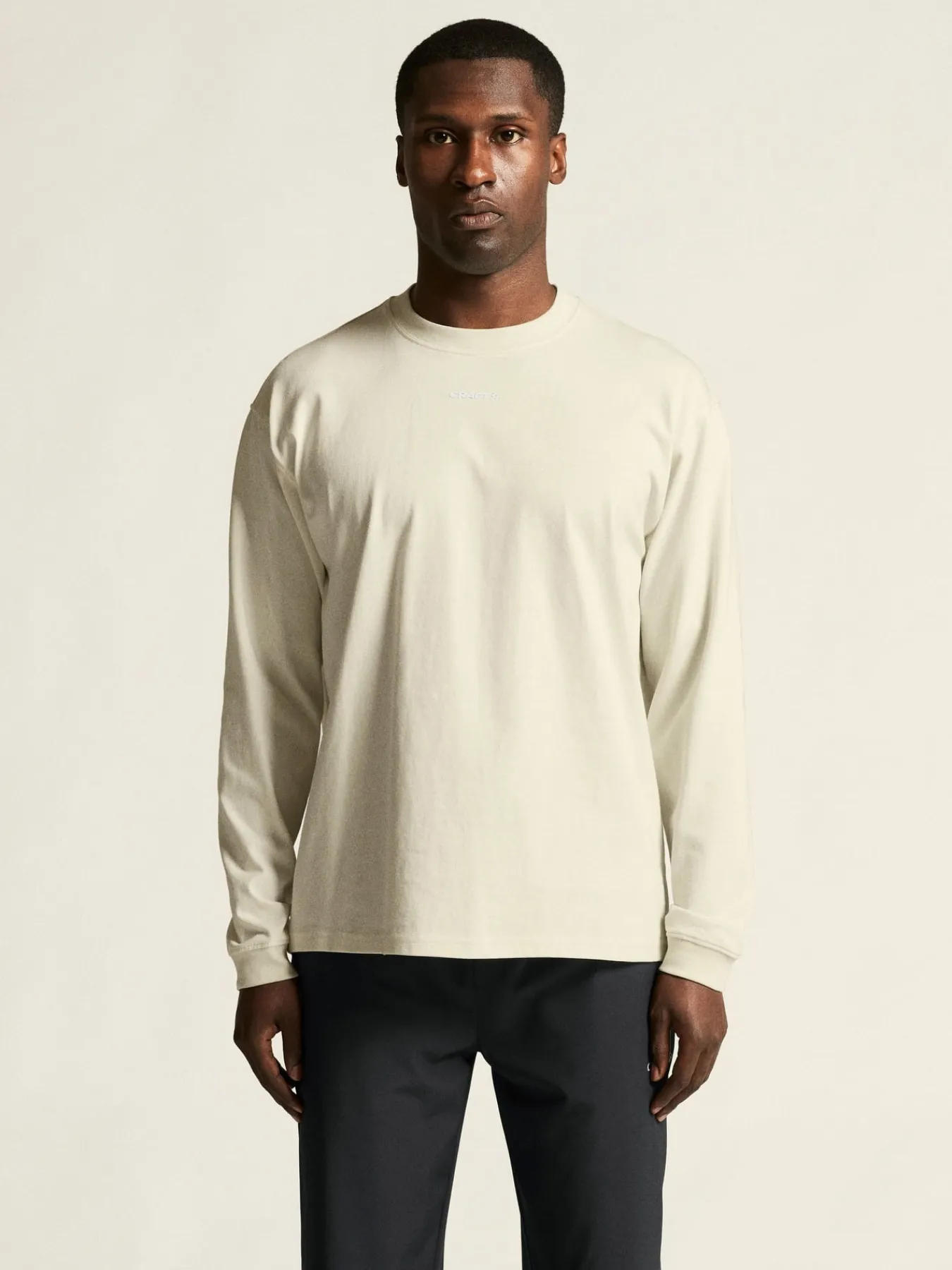 T-Skjorter & Singleter>Craft Sportswear Frequent Heavy LS Tee M Tofu