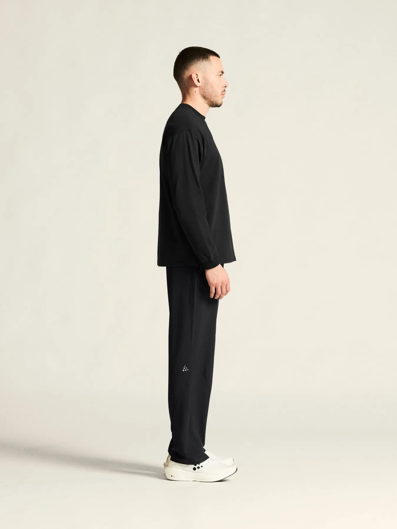 T-Skjorter & Singleter>Craft Sportswear Frequent Heavy LS Tee M Black