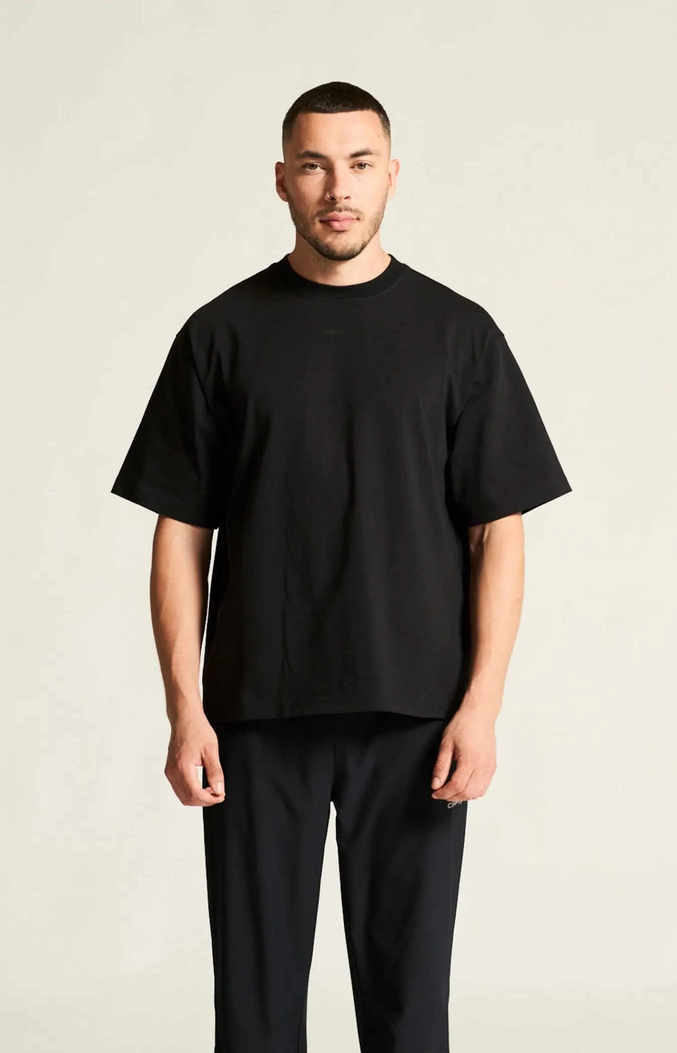 T-Skjorter & Singleter>Craft Sportswear Frequent Heavy SS Tee M Black