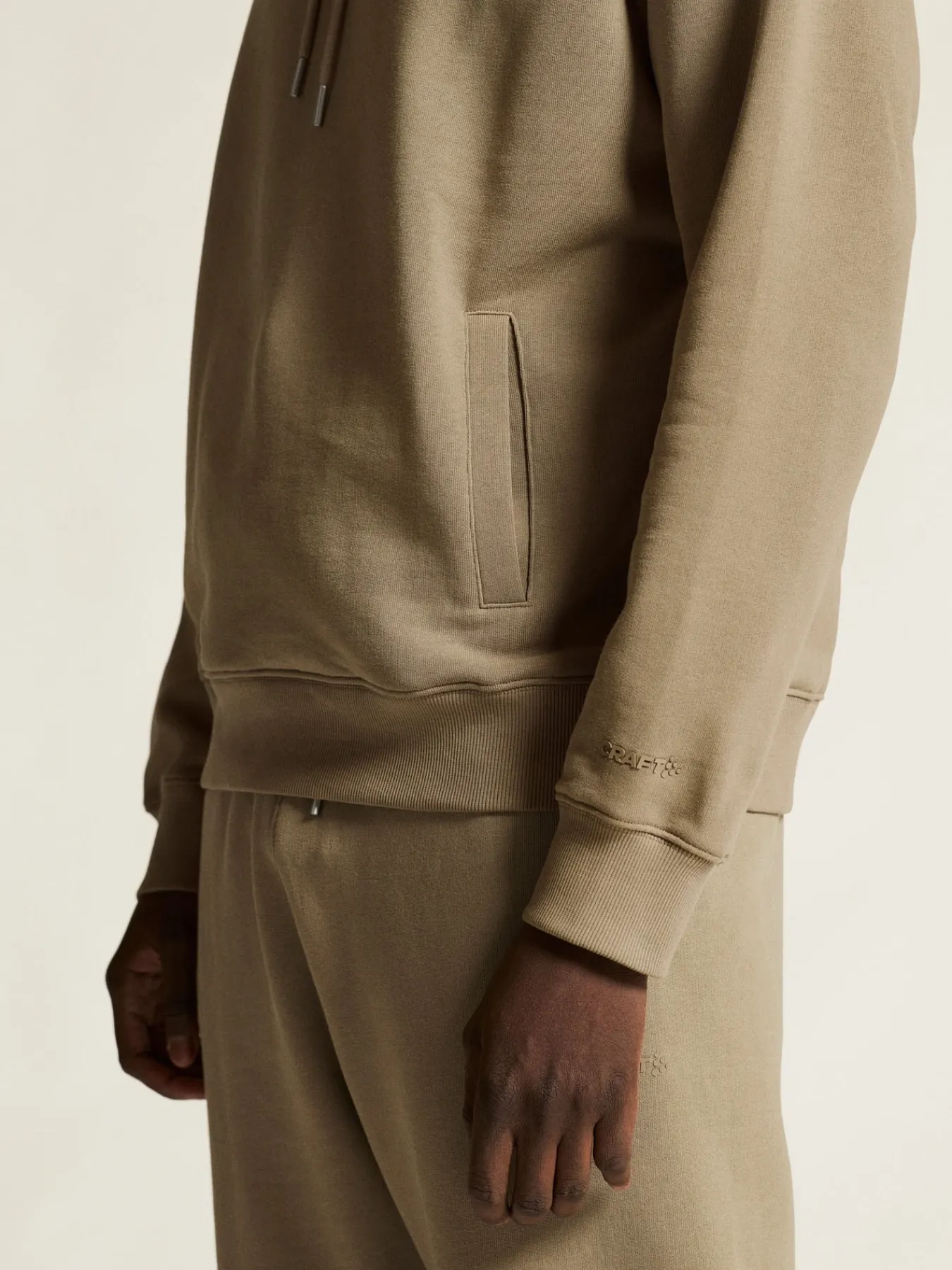 Gensere>Craft Sportswear Frequent Hoodie M Taupe