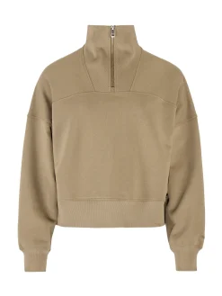 Gensere>Craft Sportswear Frequent HZ Sweatshirt W Taupe