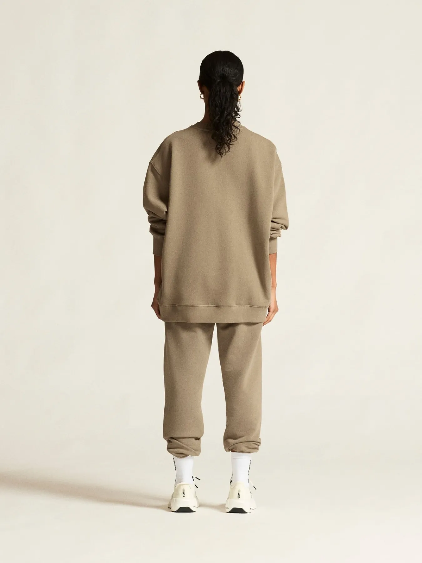Gensere>Craft Sportswear Frequent RN sweatshirt W Taupe