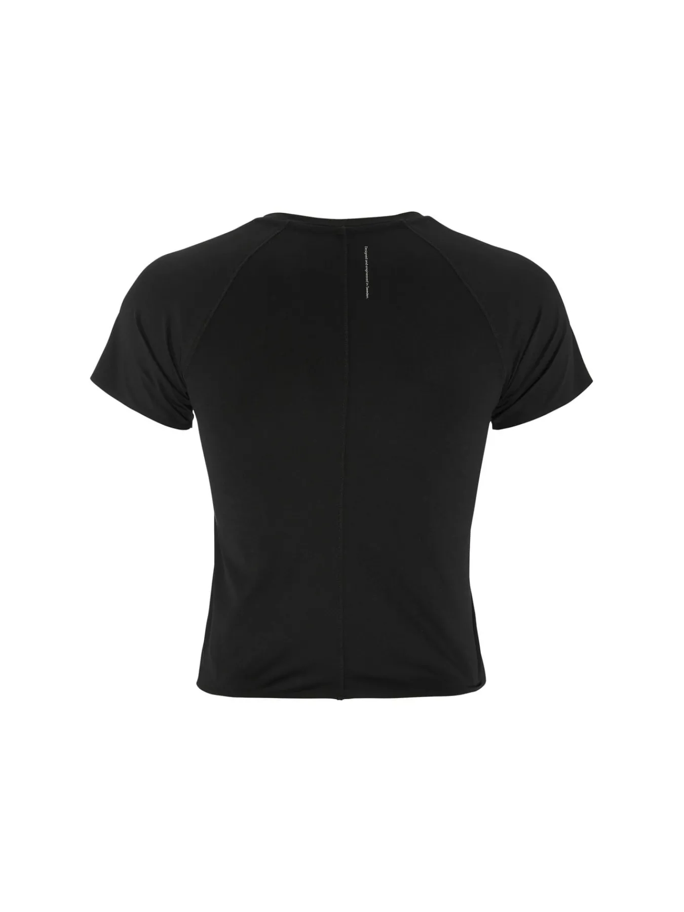 T-Skjorter & Singleter|Løping>Craft Sportswear Hypervent Cropped Tee W Black
