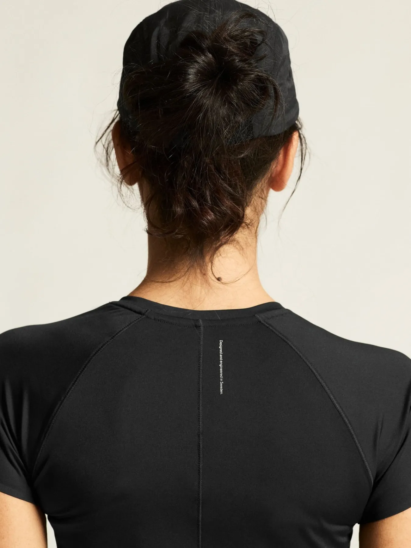 T-Skjorter & Singleter|Løping>Craft Sportswear Hypervent Cropped Tee W Black