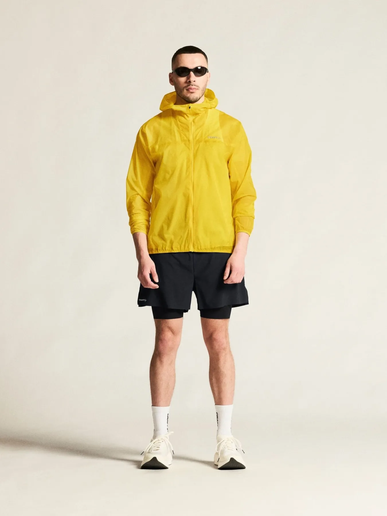 Shorts|Løping>Craft Sportswear Hypervent 2-In-1 Shorts M Black