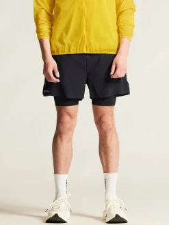 Shorts|Løping>Craft Sportswear Hypervent 2-In-1 Shorts M Black
