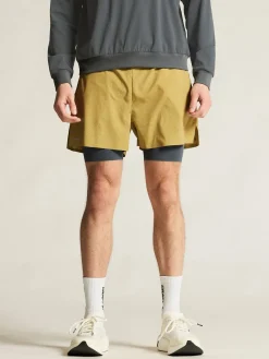 Shorts|Løping>Craft Sportswear Hypervent 2-In-1 Shorts M Khaki