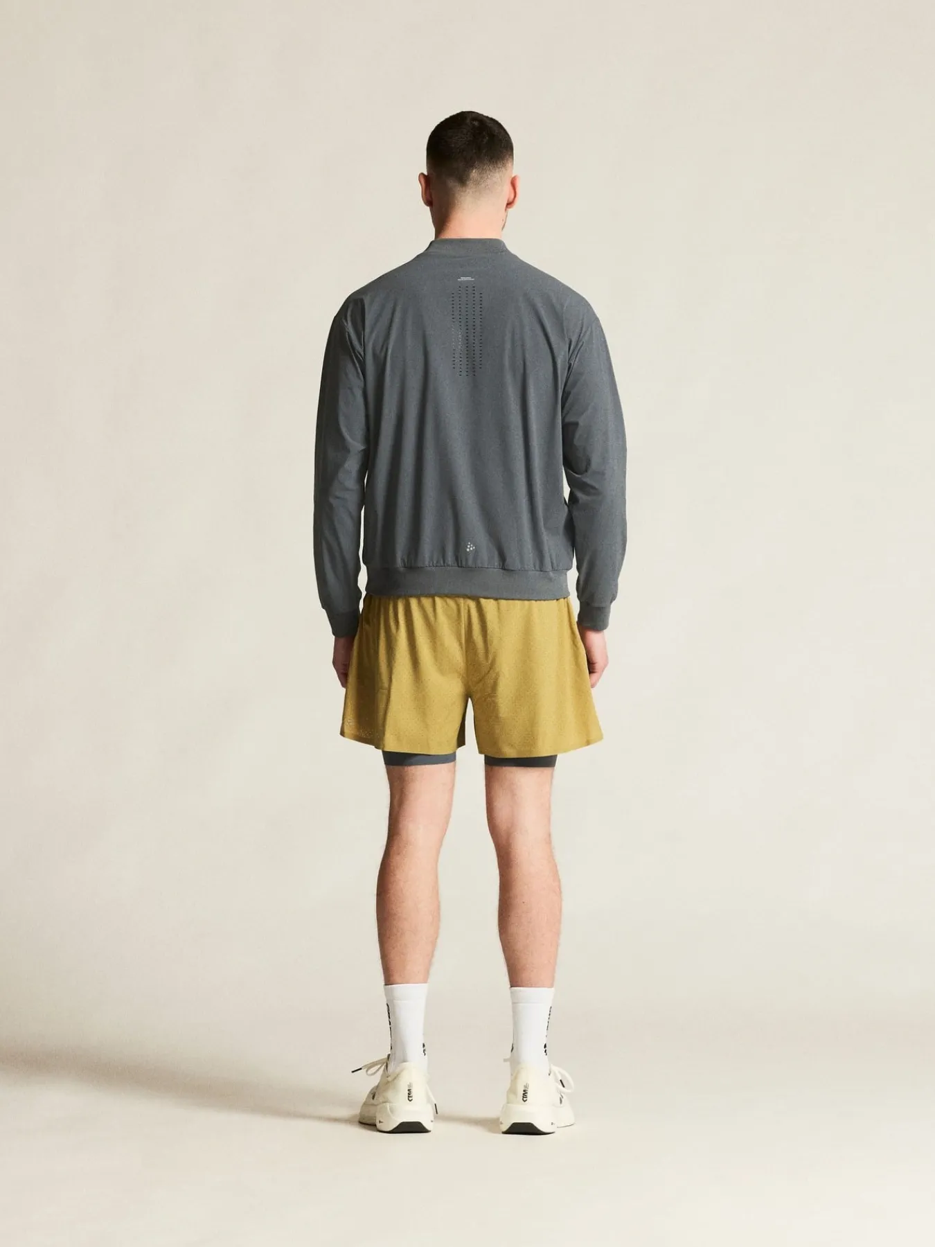Shorts|Løping>Craft Sportswear Hypervent 2-In-1 Shorts M Khaki