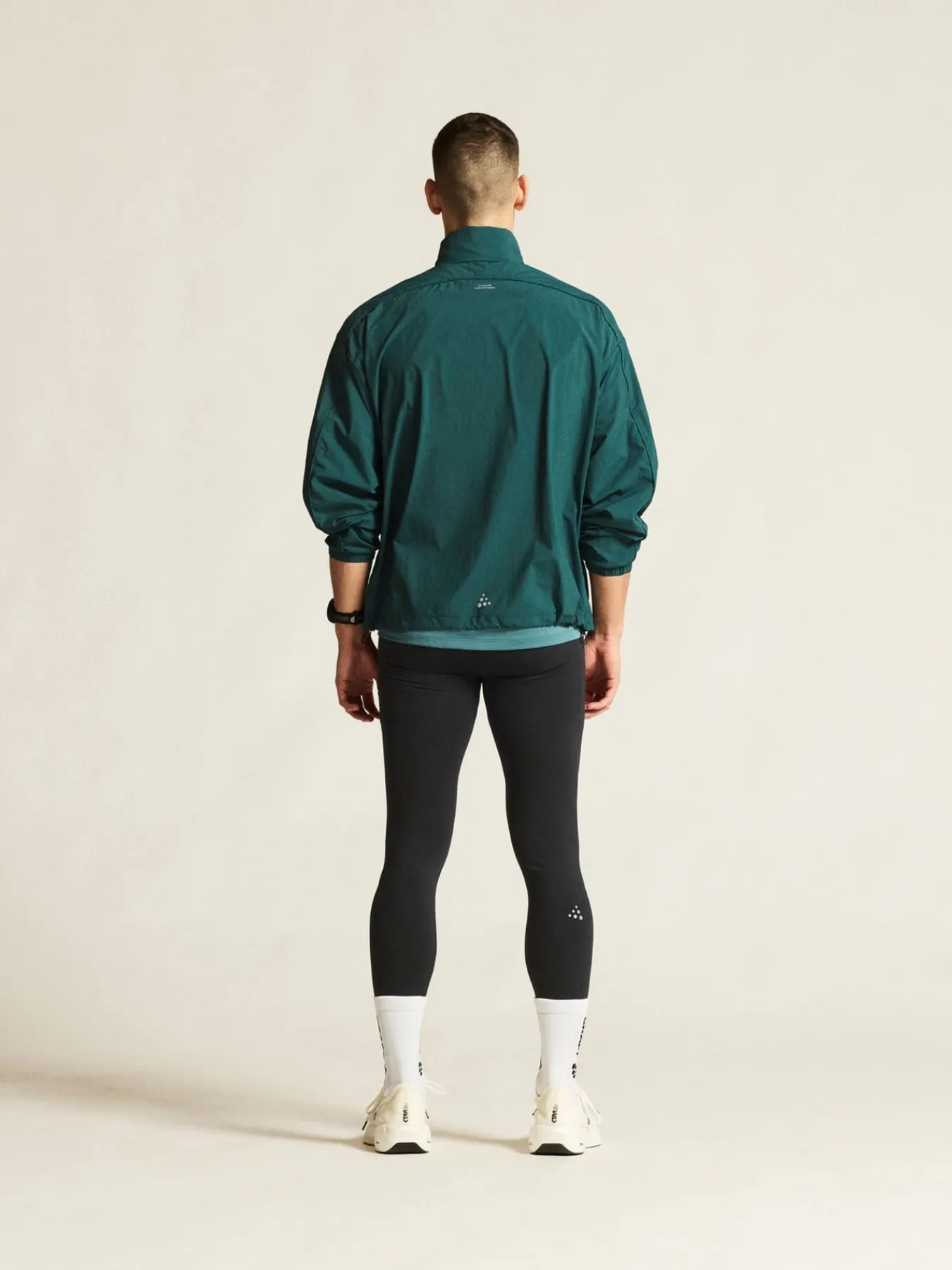Jakker & Vester|Løping>Craft Sportswear Hypervent Oversized Wind Jacket M Peridot