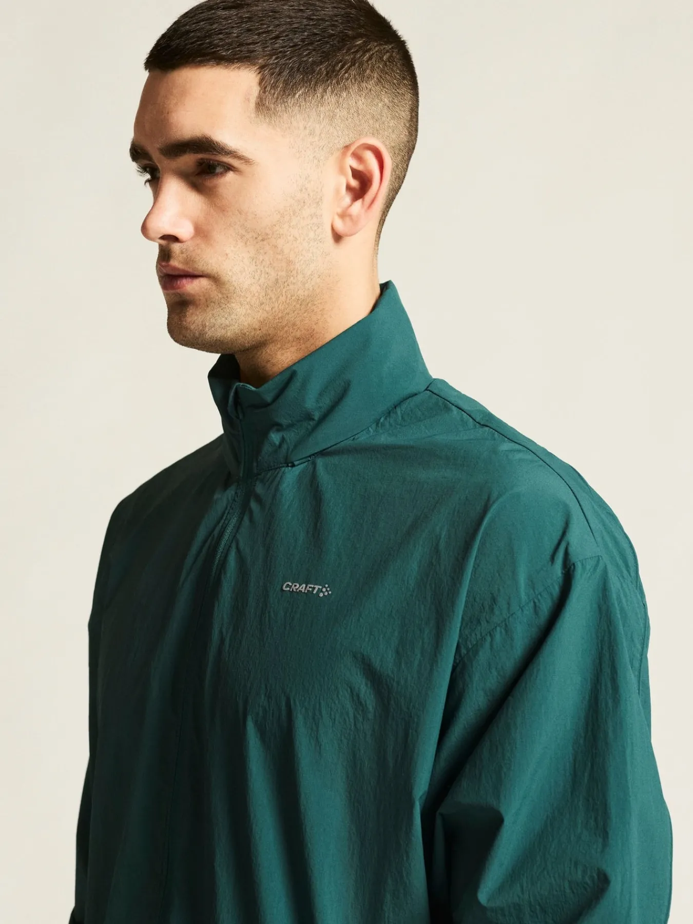 Jakker & Vester|Løping>Craft Sportswear Hypervent Oversized Wind Jacket M Peridot