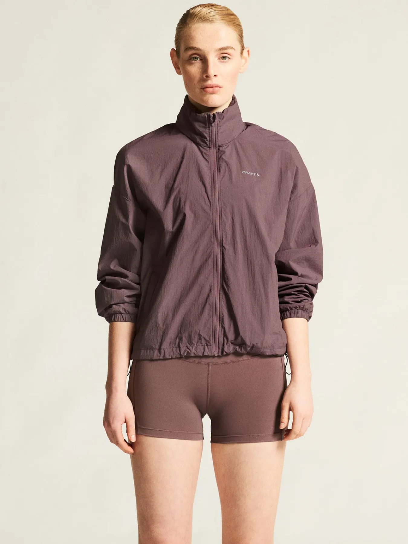 Jakker & Vester|Løping>Craft Sportswear Hypervent Oversized Wind Jacket W Flint