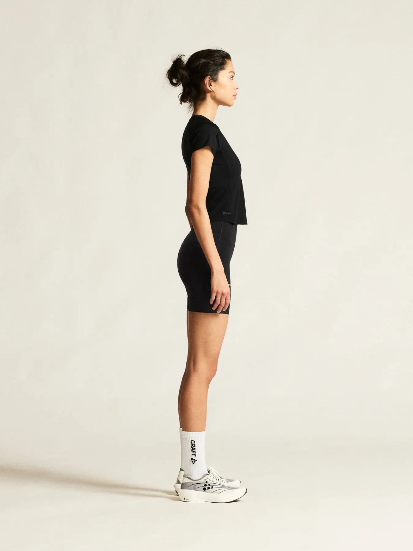 Tights|Løping>Craft Sportswear Hypervent Short Tights W Black