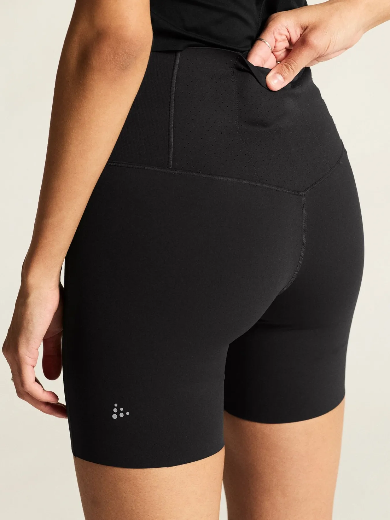 Tights|Løping>Craft Sportswear Hypervent Short Tights W Black