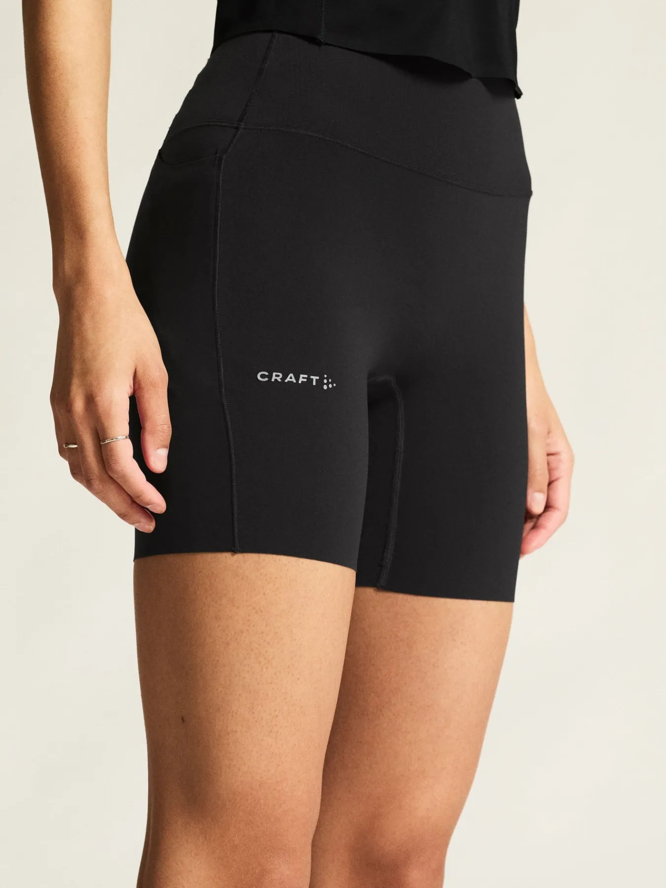 Tights|Løping>Craft Sportswear Hypervent Short Tights W Black
