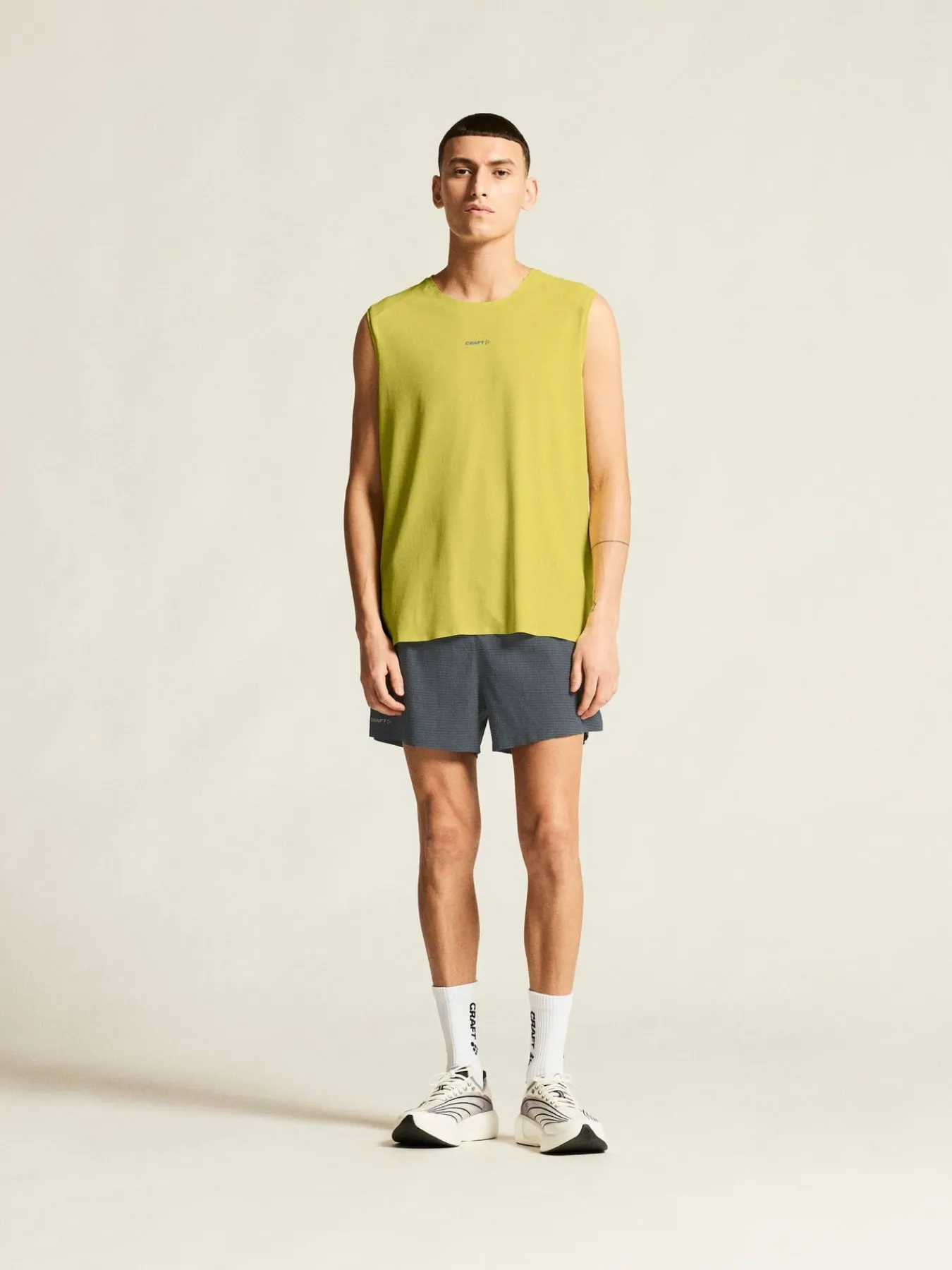 T-Skjorter & Singleter|Løping>Craft Sportswear Hypervent Sleeveless M Zest