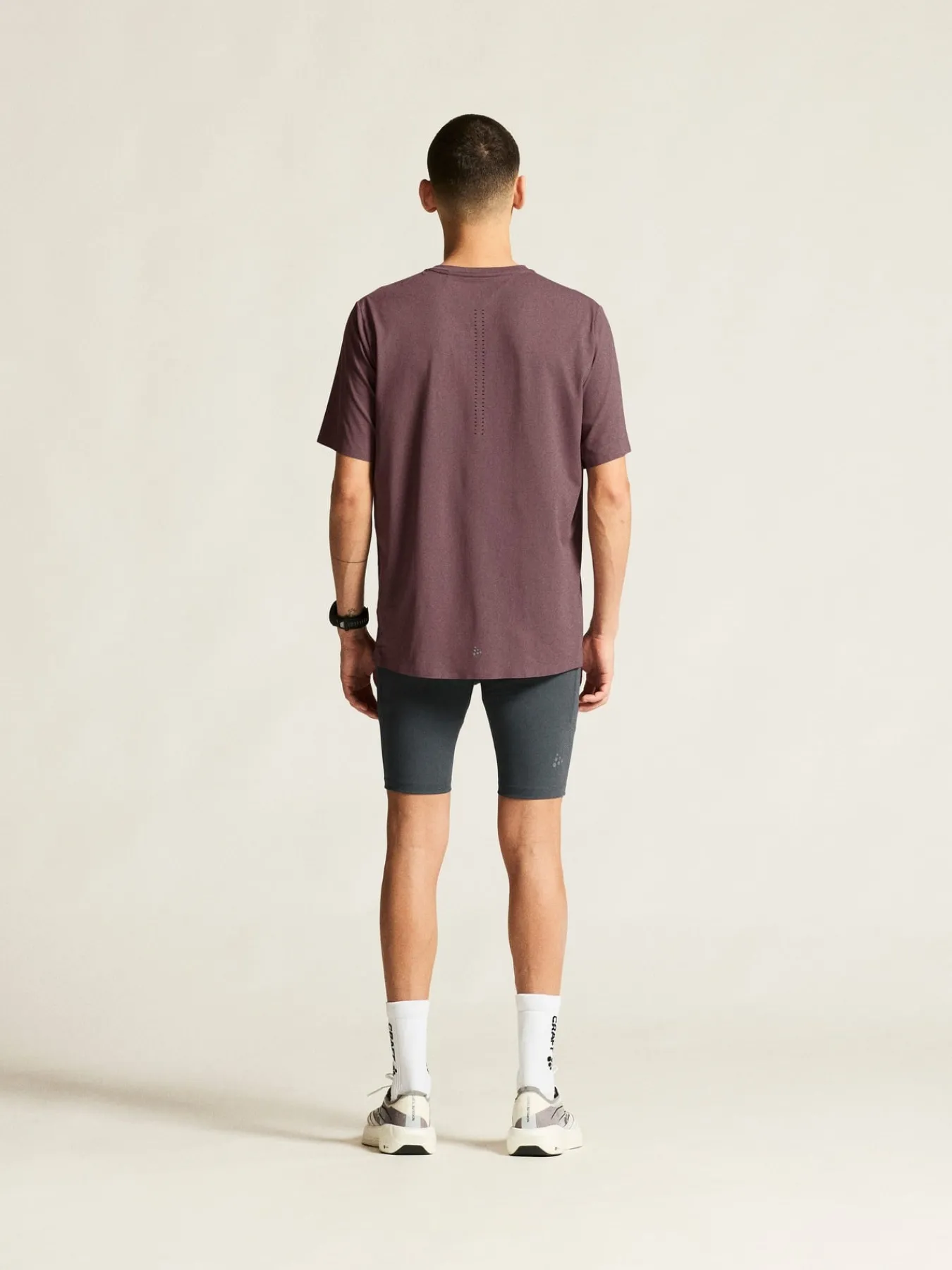 T-Skjorter & Singleter|Løping>Craft Sportswear Hypervent Tee M Flint