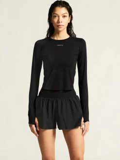 Gensere|Løping>Craft Sportswear Hypervent Tight Longsleeve W Black