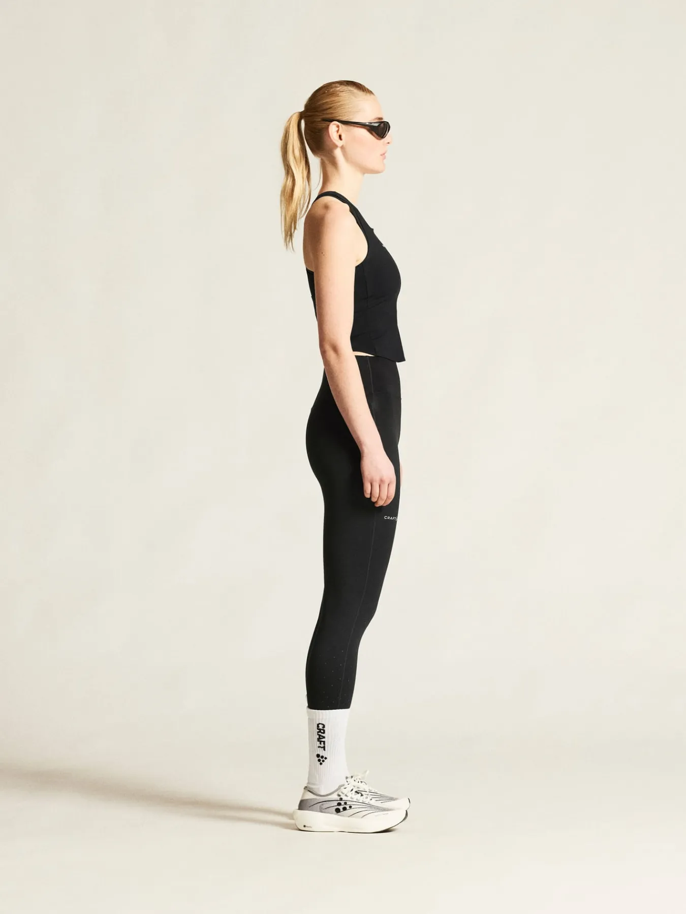 Tights|Løping>Craft Sportswear Hypervent Tights W Black