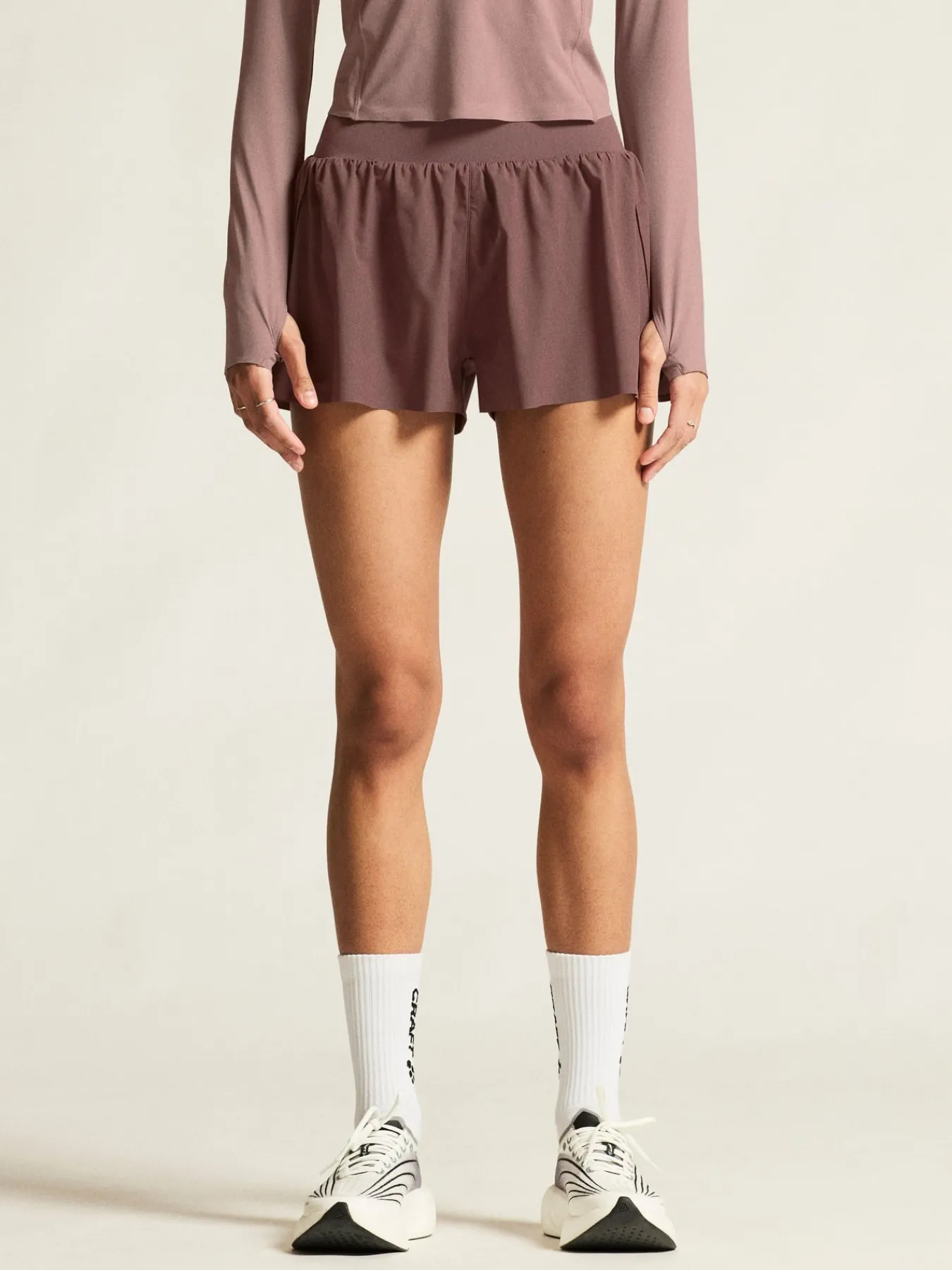 Shorts & Skjørt|Løping>Craft Sportswear Hypervent Wide Shorts W Flint