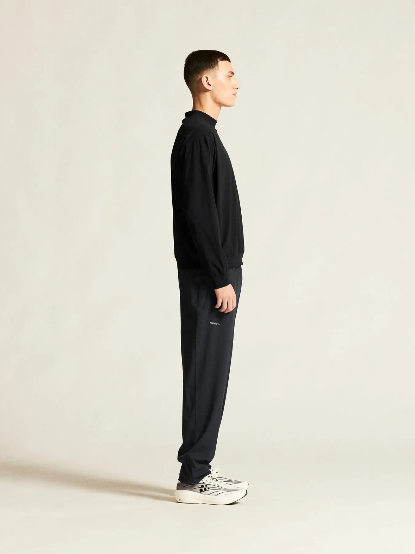 T-Skjorter & Singleter|Løping>Craft Sportswear Hypervent Wind Top M Black