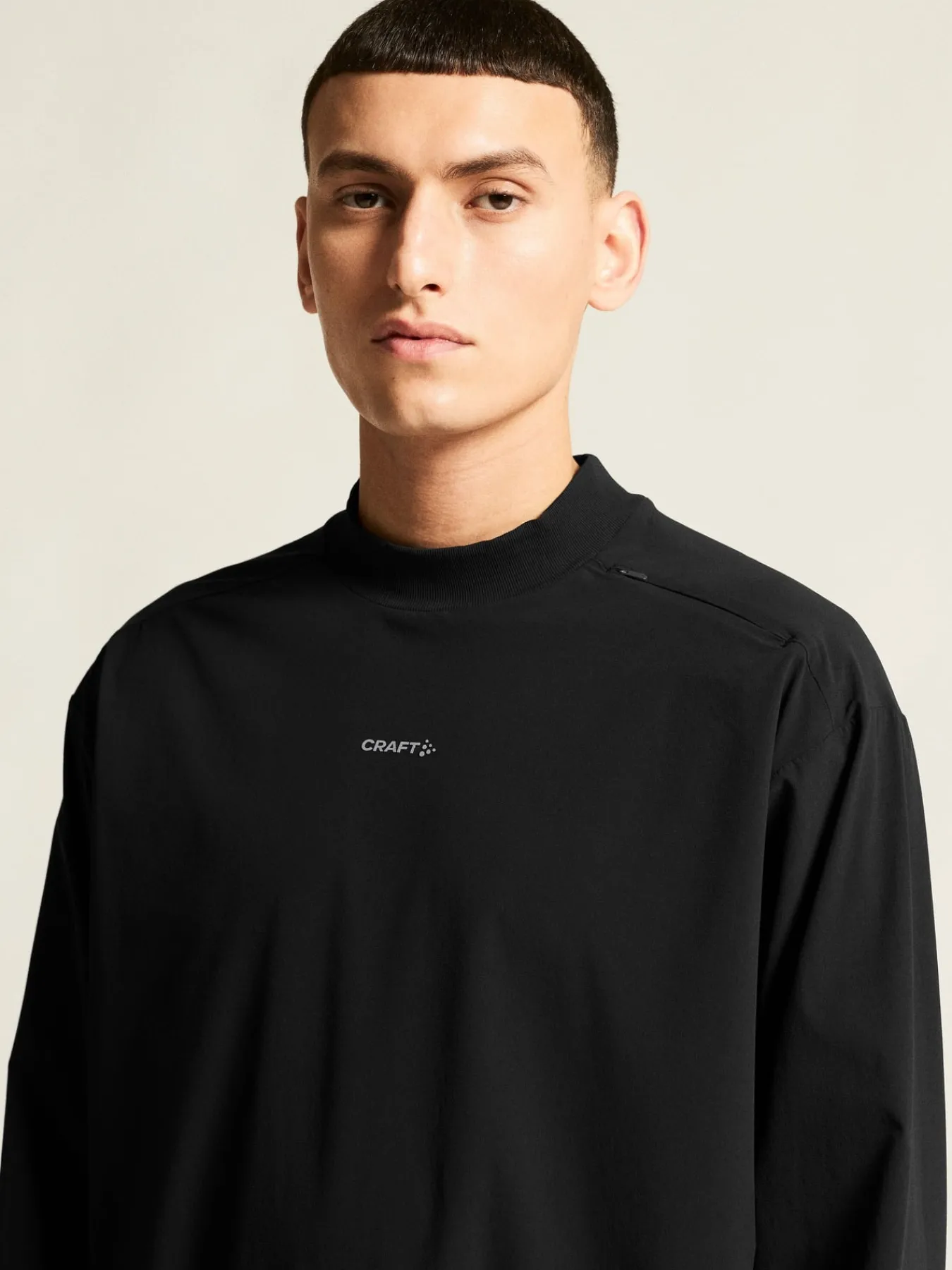 T-Skjorter & Singleter|Løping>Craft Sportswear Hypervent Wind Top M Black