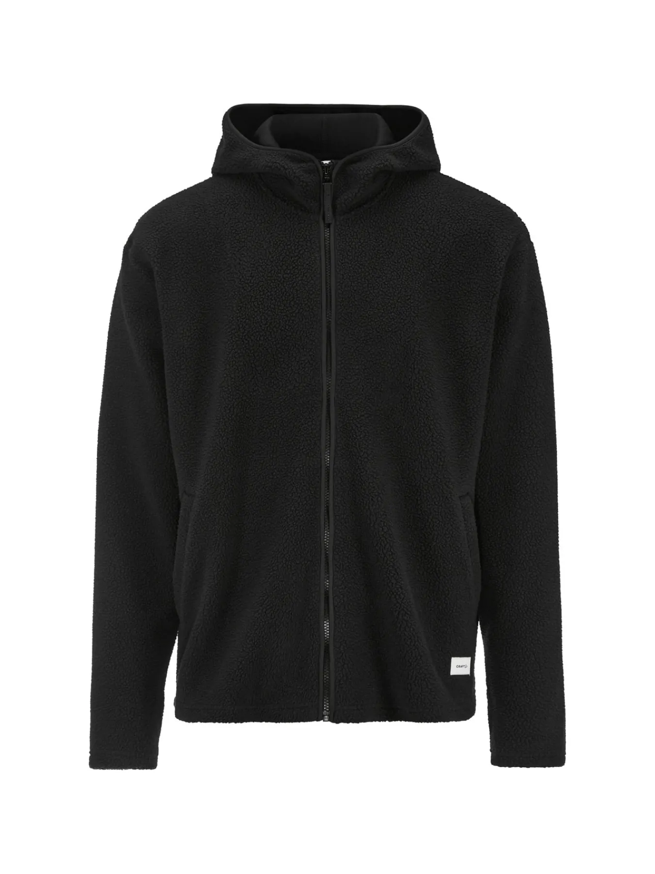 Mellomlag & Fleece|Mellomlag>Craft Sportswear Join Pile Fleece FZ Hood M Black