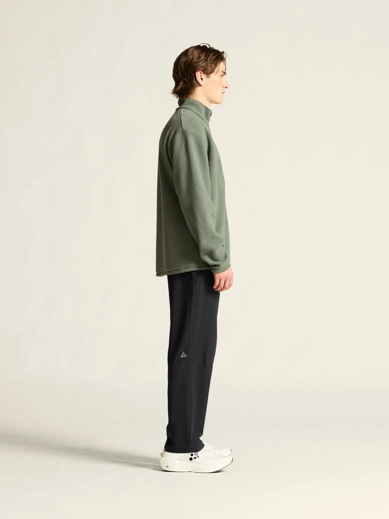 Mellomlag & Fleece|Mellomlag>Craft Sportswear Join Pile Fleece HZ M Leaf