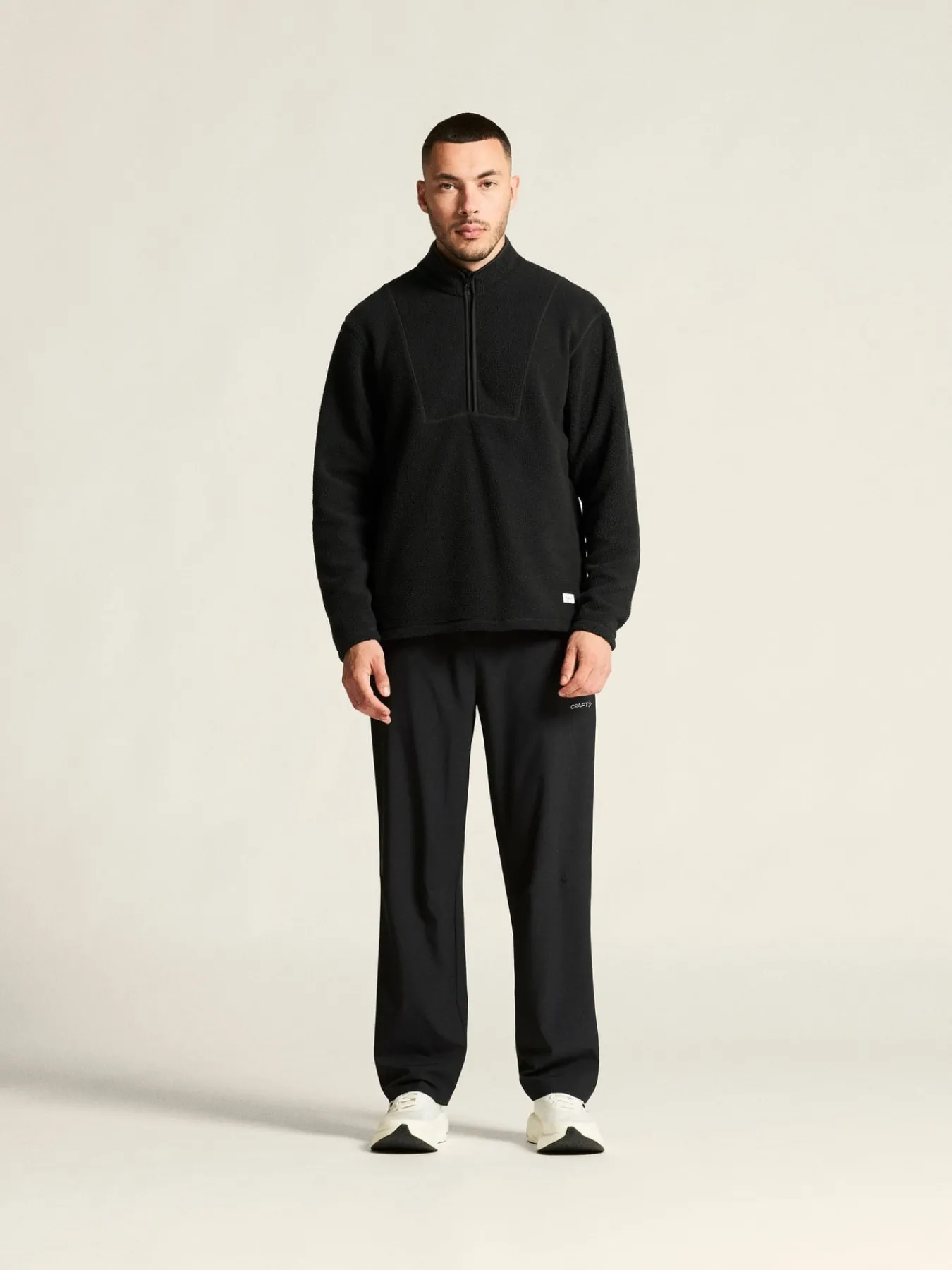 Mellomlag & Fleece|Mellomlag>Craft Sportswear Join Pile Fleece HZ M Black