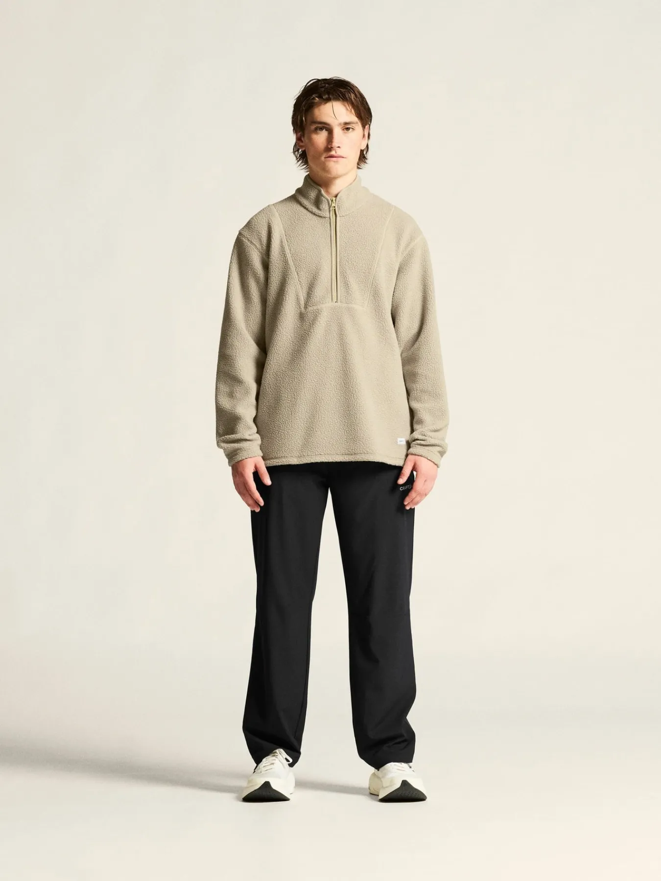 Mellomlag & Fleece|Mellomlag>Craft Sportswear Join Pile Fleece HZ M Hay