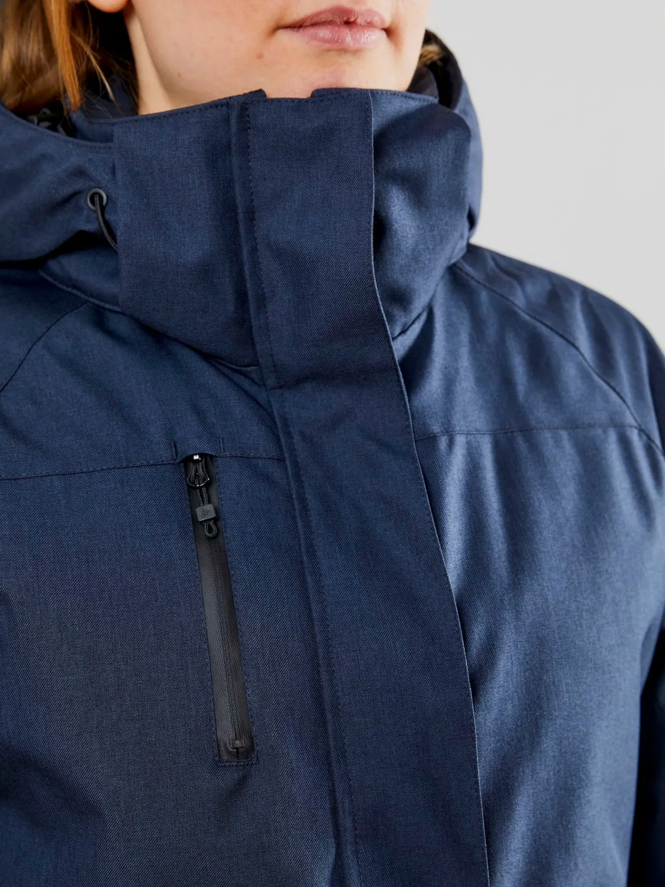 Jakker & Vester>Craft Sportswear Mountain Padded Jacket W Dark Navy Melange