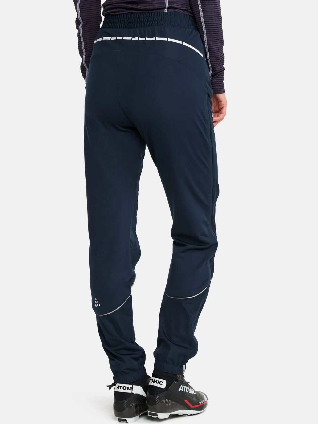 Bukser>Craft Sportswear NOR 3/4 Zip Pants W Blaze / White