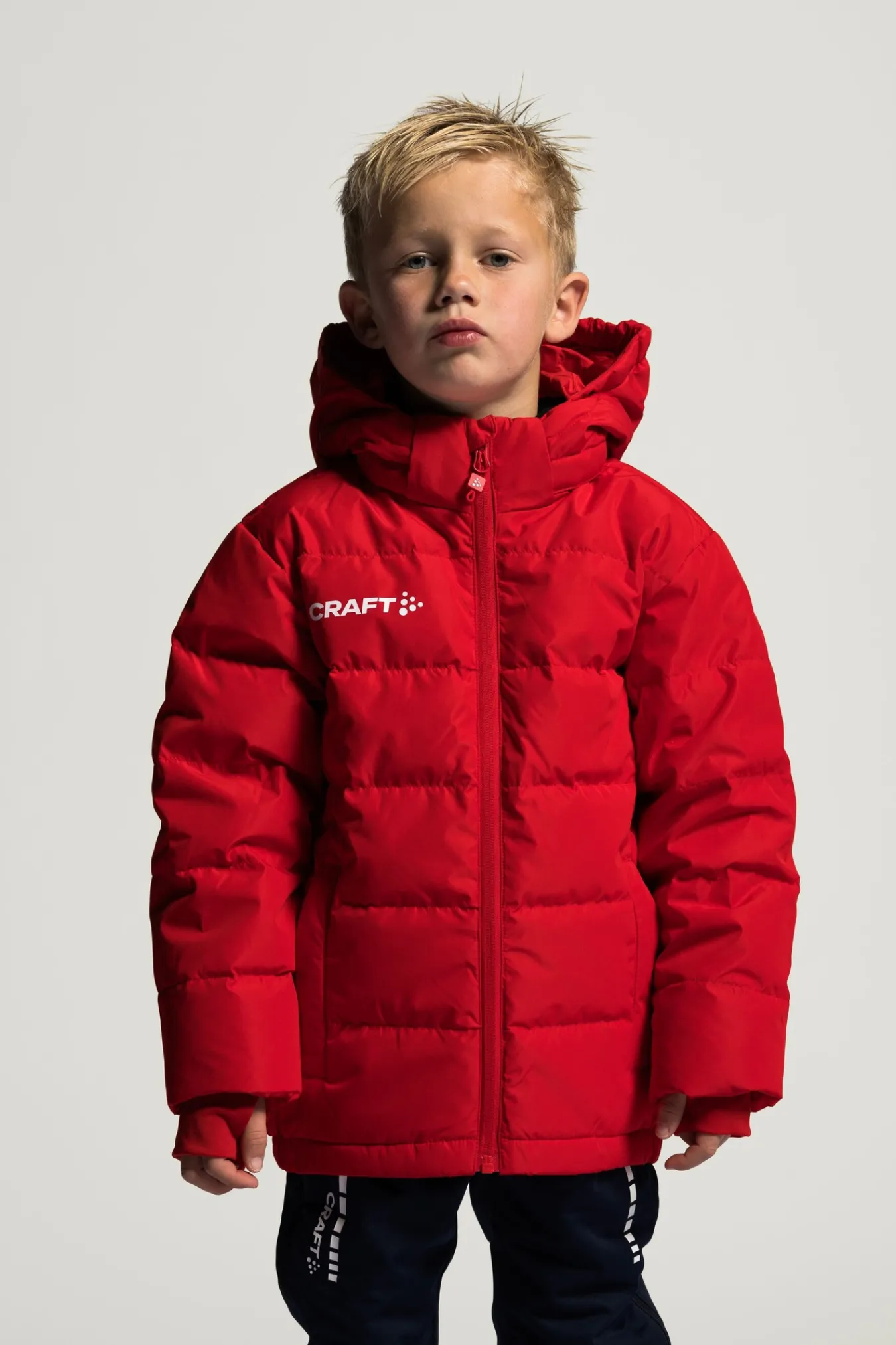 Jakker & Vester>Craft Sportswear NOR Ability Down Jacket JR Bright Red