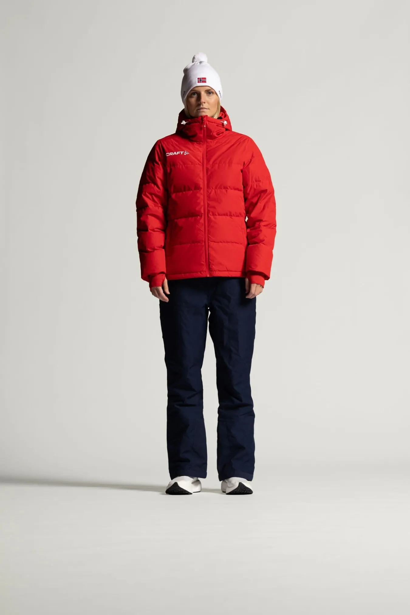 Jakker & Vester>Craft Sportswear NOR Ability Down Jacket W Bright Red