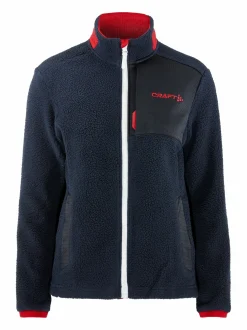 Jakker & Vester>Craft Sportswear NOR ADV Explore Pile Fleece Jacket W Blaze / Bright Red