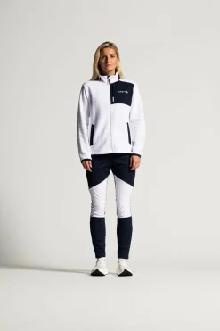 Jakker & Vester>Craft Sportswear NOR ADV Explore Pile Fleece Jacket W White / Blaze