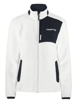 Jakker & Vester>Craft Sportswear NOR ADV Explore Pile Fleece Jacket W White / Blaze