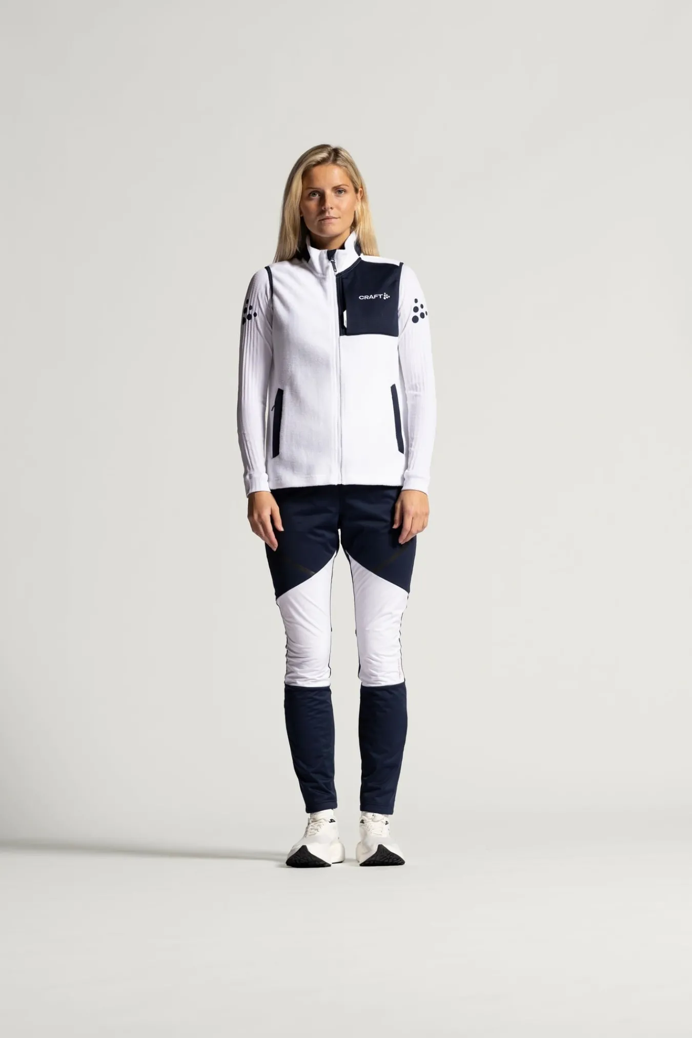 Jakker & Vester>Craft Sportswear NOR ADV Explore Pile Fleece Vest W White-Blaze