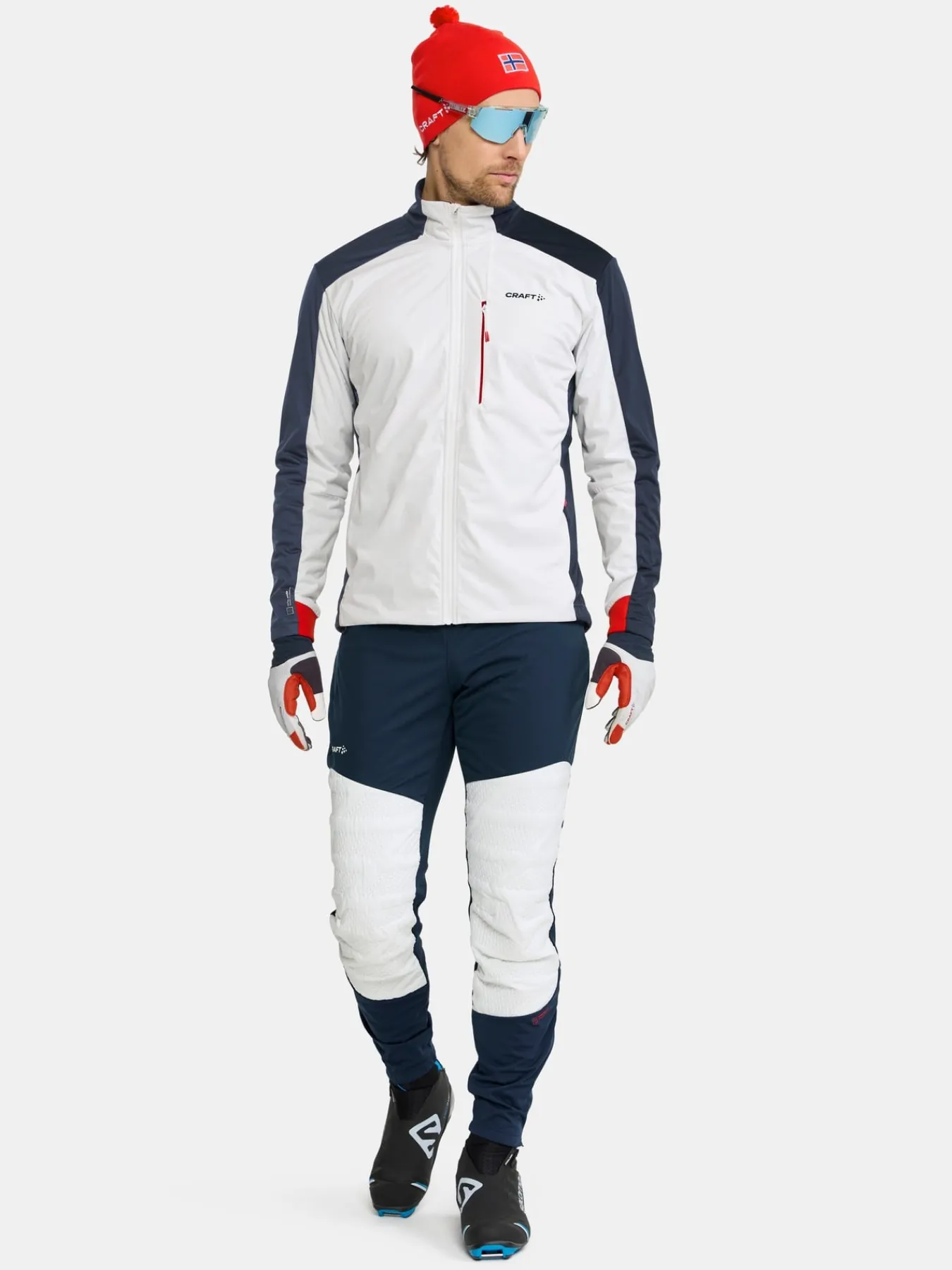 Jakker & Vester|Langrenn>Craft Sportswear Nor Adv Nordic Training Jacket 2 M White-Blaze