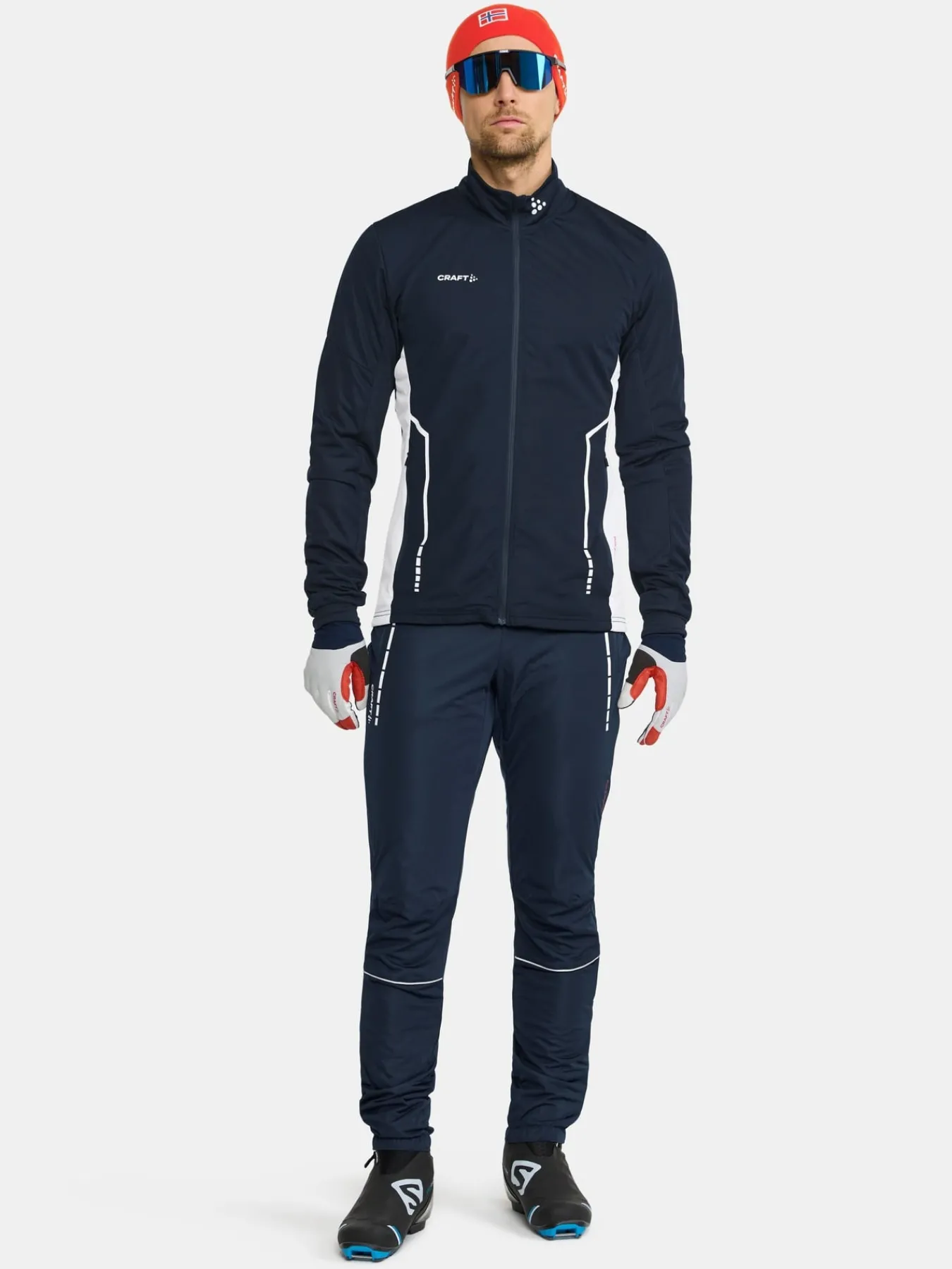 Jakker & Vester>Craft Sportswear NOR Jacket M Blaze / White