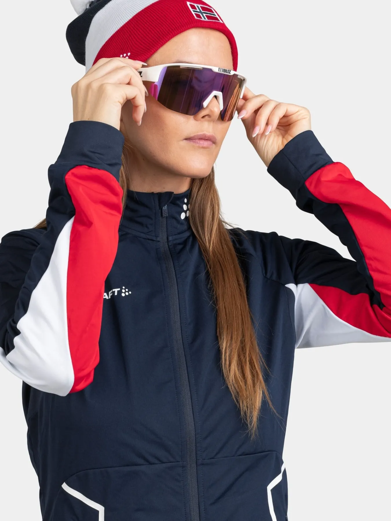 Jakker & Vester>Craft Sportswear NOR Jacket W Blaze / Bright Red