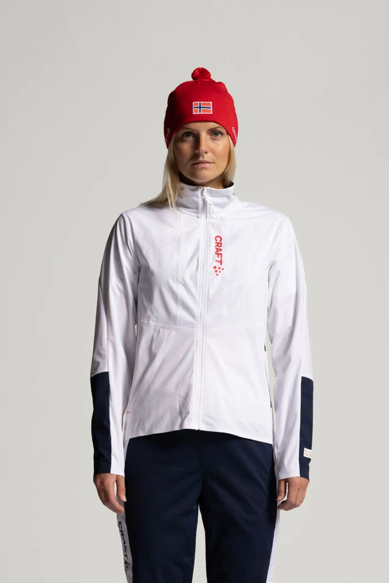 Jakker & Vester|Langrenn>Craft Sportswear NOR Pro Nordic Race Jacket W White-Blaze