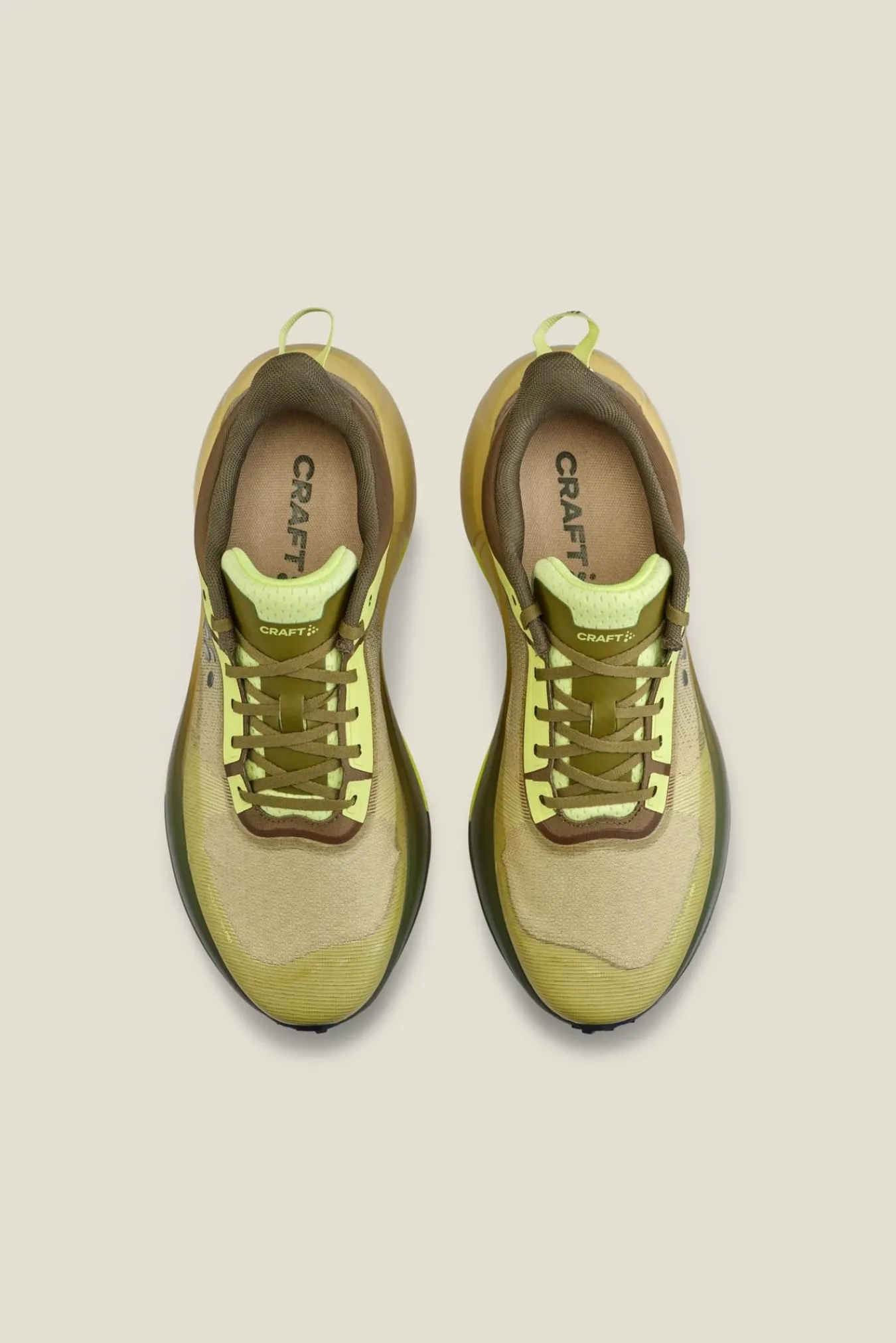 Road-To-Trail|Løping>Craft Sportswear Nordlite Ultra Pro W Leaf/Contrast Yellow