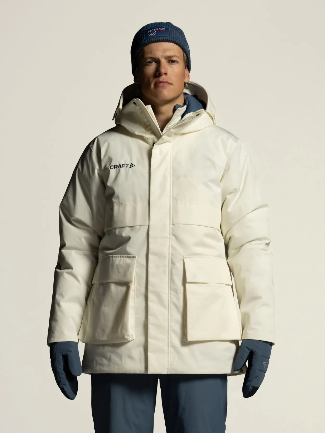 Hansker & Votter|Hansker & Votter>Craft Sportswear OL Norway Padded Mitten Real/Team