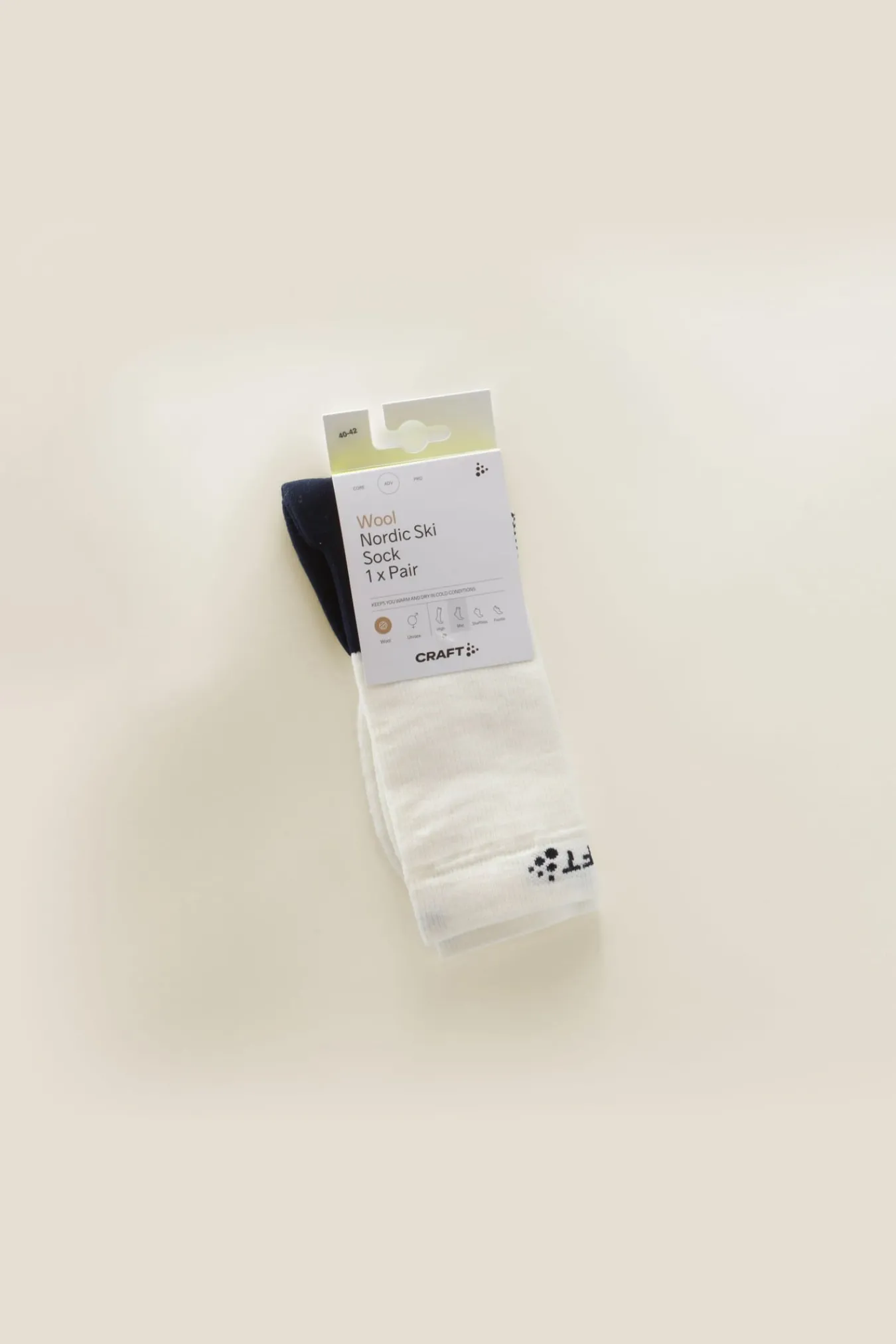Sokker>Craft Sportswear OL Norway Ski Sock Tofu