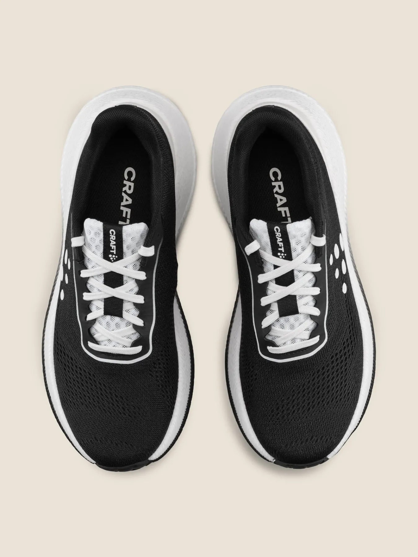 Løpesko Asfalt|Løping>Craft Sportswear Pacer 2 W Black/White